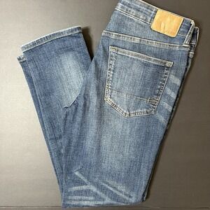 Aeropostale‎ Distressed Jeans Men's 32x30 Skinny Fit Blue Medium Wash Y2K Grunge